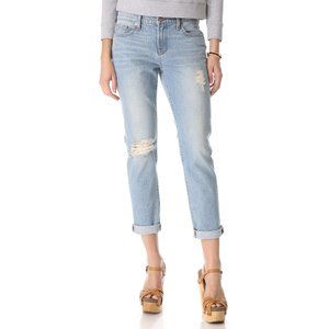 J Brand Aidan Distressed Boyfriend Jeans